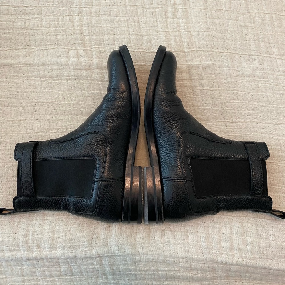 Authentic Gucci Men’s Leather Motorcycle Boot in Black, size 9.5 (like US 10D). - Picture 5 of 8